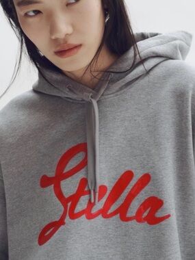 H&M x STELLA MCCARTNEY PRINTED COTTON HOODIE XXL